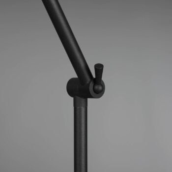 Stojacia lampa Enzo, výška 150 cm, čierna