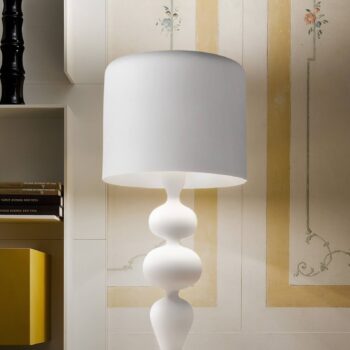 Stojacia lampa Eva STL3+1, biela