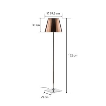 Stojacia lampa FLOS KTribe F2, bronzová