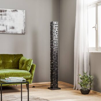 Stojacia lampa Foresta z kovu, výška 153 cm