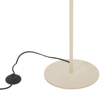 Stojacia lampa Forlight Fres, béžová, oceľ, výška 160 cm
