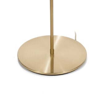 Stojacia lampa GUBI Multi-Lite, výška 148 cm, mosadz/čierna
