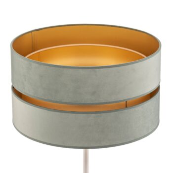 Stojacia lampa Golden Duo mätovo zelená/zlatá