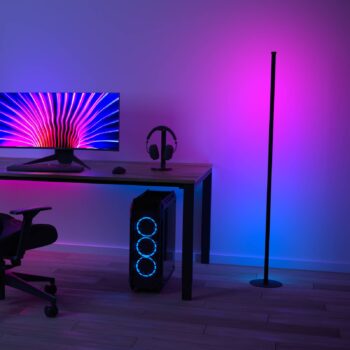 Stojacia lampa Hama LED s hudobným senzorom, inteligentná, RGB,