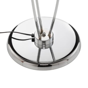 Stojacia lampa Jacqueline, 3-plameňová, biela