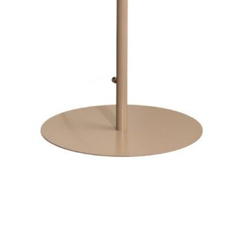 Stojacia lampa Joel z, béžová/biela, 1-plameňové