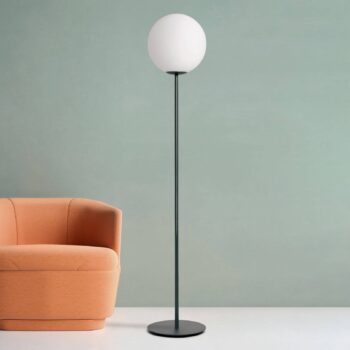 Stojacia lampa Jugen, čierna, 1-plameňová