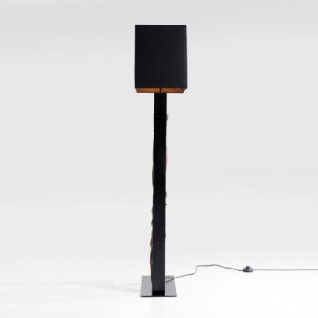 Stojacia lampa KARE Nature Wave s drevom