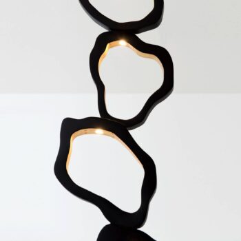 Stojacia lampa LED Infernale, päť žiaroviek