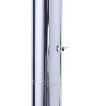 Stojacia lampa LED Maja, trojsvetlíková, chróm