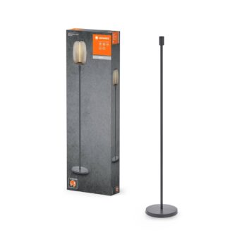 Stojacia lampa LEDVANCE Decor Stick E27, výška 146 cm, tmavosivá