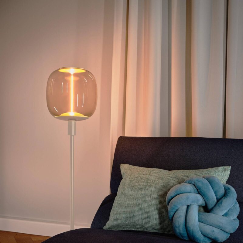 Stojacia lampa LEDVANCE Decor Stick E27, výška 78 cm, béžová Stojacia lampa LEDVANCE Decor Stick E27, výška 78 cm, béžová