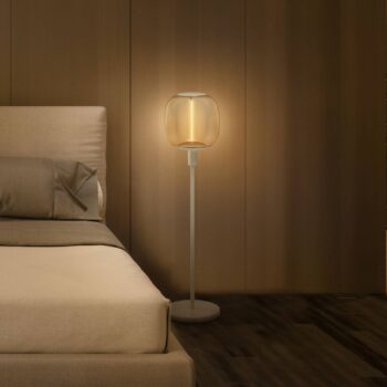 Stojacia lampa LEDVANCE Decor Stick E27, výška 78 cm, béžová
