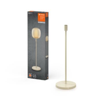 Stojacia lampa LEDVANCE Decor Stick E27, výška 78 cm, béžová