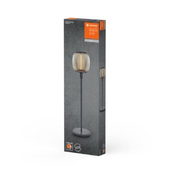 Stojacia lampa LEDVANCE Decor Stick E27, výška 78 cm, tmavosivá