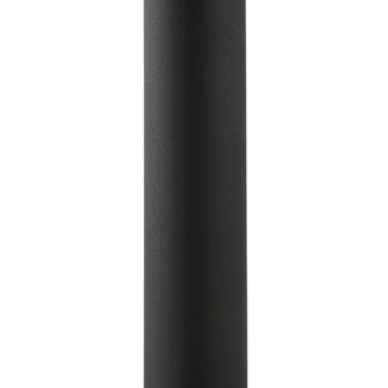 Stojacia lampa Lindby Braccio, sivá/čierna, sklo, 5-pl. 204,5 cm