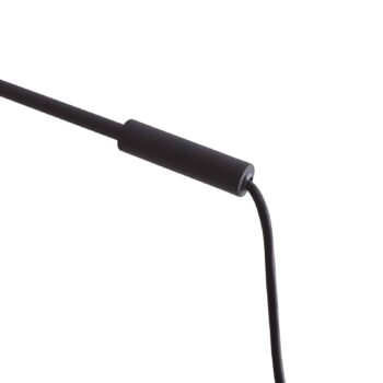 Stojacia lampa Lindby Dabila, bambus, výška 165 cm, E27