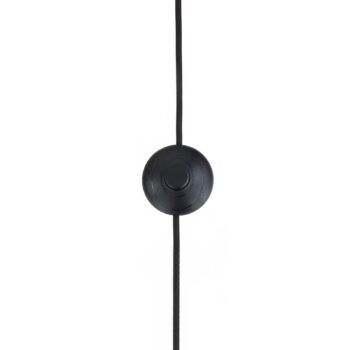 Stojacia lampa Lindby Tamira, čierna, ratan, výška 143 cm, E27