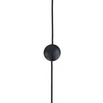 Stojacia lampa Lindby Yaelle, výška 146 cm, ratan, čierna, E27