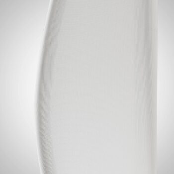 Stojacia lampa Lucande LED Edano, 154 cm, biela, textilná, stmievateľná