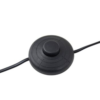 Stojacia lampa Lucande LED Rodado, čierna, 132 cm, hliník