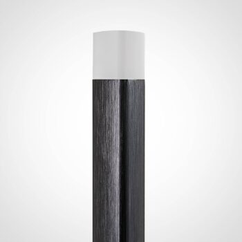 Stojacia lampa Lucande LED Stoika, 150 cm, 5-pl. kov