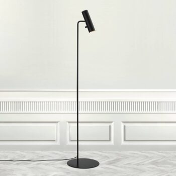 Stojacia lampa MIB 6, čierna, GU10, 8W