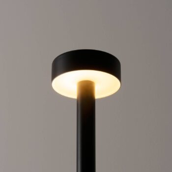 Stojacia lampa Milan Peak Lane LED čierna 130 cm