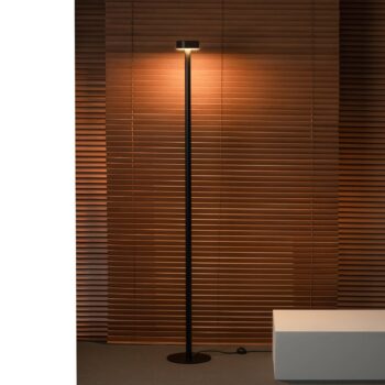 Stojacia lampa Milan Peak Lane LED čierna 170 cm