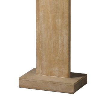 Stojacia lampa Miriel, výška 170 cm, textil, drevo