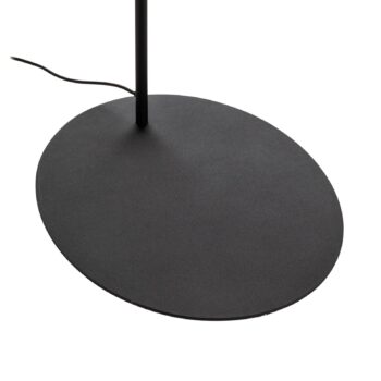 Stojacia lampa Moby Green s textilným tienidlom