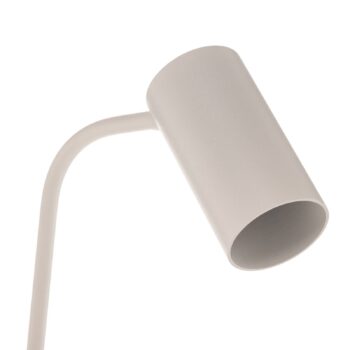 Stojacia lampa Mono II, 2-plameňová, biela