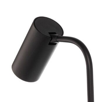 Stojacia lampa Mono II, 2-plameňová, čierna