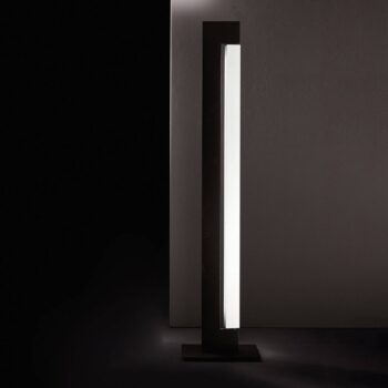 Stojacia lampa Nemo Ara stmievateľná antracit/hliník
