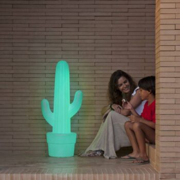 Stojacia lampa Newgarden cactus LED s dobíjacou batériou