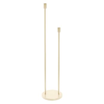 Stojacia lampa OSRAM DECOR STICK, béžová, výška 146 cm, 2 x E27