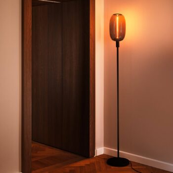 Stojacia lampa OSRAM DECOR STICK, tmavošedá, výška 146 cm, 1 x E27