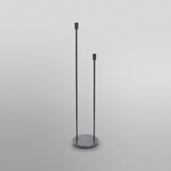 Stojacia lampa OSRAM DECOR STICK, tmavošedá, výška 146 cm, 2 x E27