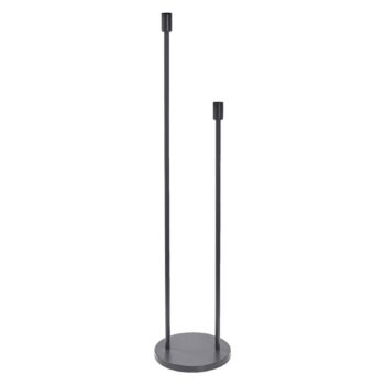 Stojacia lampa OSRAM DECOR STICK, tmavošedá, výška 146 cm, 2 x E27