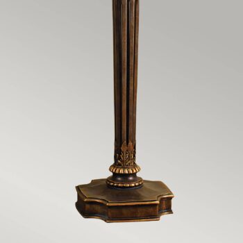 Stojacia lampa Opera 189cm zlatá čiernená