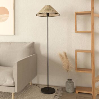 Stojacia lampa Oxpark, 146,5 cm, zelená/biela/čierna