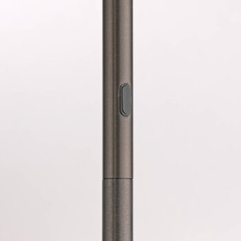 Stojacia lampa PURE LED Vitrum hnedý hliník/sklo dotykový stmievač