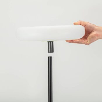 Stojacia lampa Pops, USB, dotykový stmievač, IP54