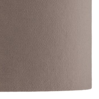 Stojacia lampa Quitani Arim, buk, sivá plsť, trojnožka