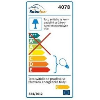 Stojacia lampa Rabalux Gamma 4078