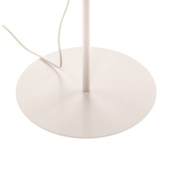 Stojacia lampa Roller, biela/zlatá, výška 145 cm