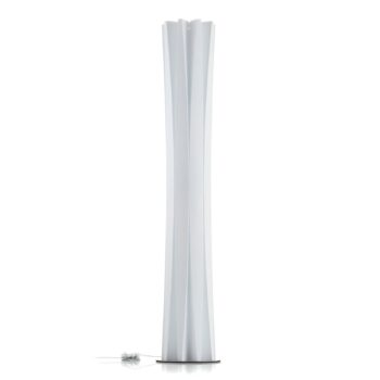 Stojacia lampa Slamp Bach, výška 161 cm, biela