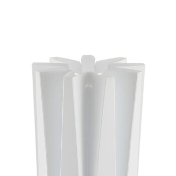 Stojacia lampa Slamp Bach, výška 161 cm, biela
