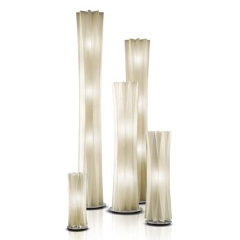 Stojacia lampa Slamp Bach, výška 161 cm, zlatá