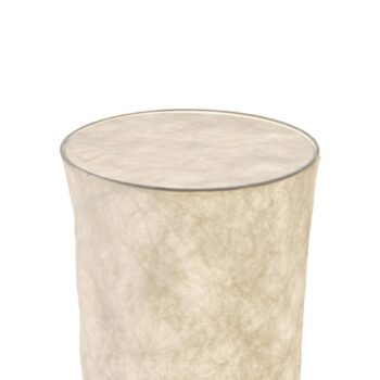 Stojacia lampa Talli, hnedá, tyvek/kov, výška 113 cm
